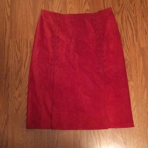 Kenneth Cole 💯 % suede skirt